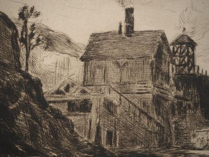 Maximilien LUCE (1858-1941)
House by the...