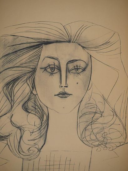 After Pablo PICASSO (1881-1973)
Portrait...