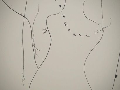 D'après Henri MATISSE (1869-1954)
La femme...