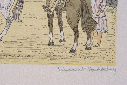 Vincent HADDELSEY (b. 1934)
Mexican Riders,...