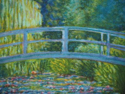 Claude MONET (1840-1926)
Giverny, Le bassin...