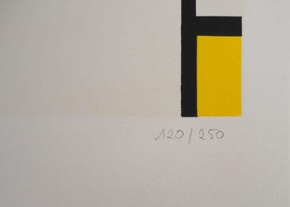 Piet MONDRIAN (1872-1944)(d'après)
Composition...