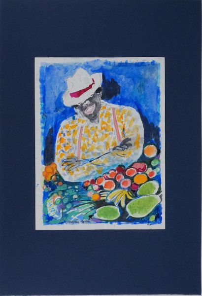 Maurice GENIS (1925-2013)
The fruit seller
Original...