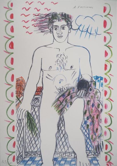 Alekos FASSIANOS (1935-2022)
Petanque player,...