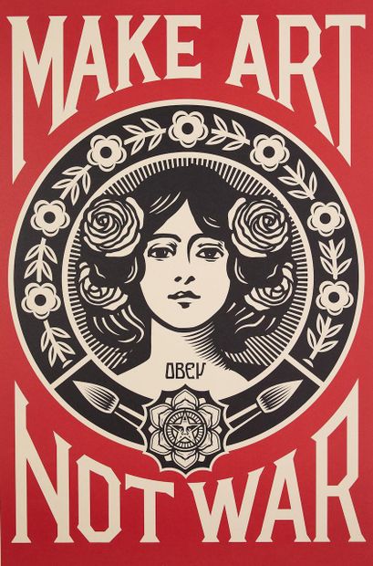 Shepard FAIREY aka Obey Giant (b. 1970)
Make...