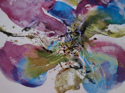 ZAO Wou-Ki (1920-2013) 
Orchid, 1986
Original...