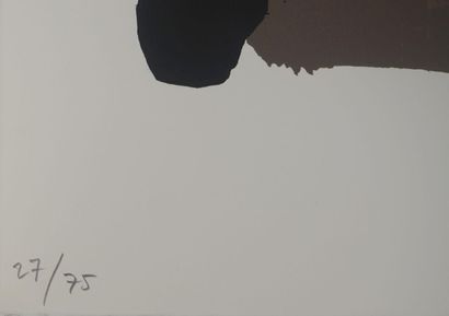 Pierre SOULAGES (1919-2022) 
Serigraph n°10,...