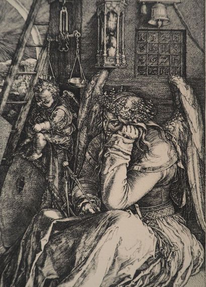 After Albrecht DURER (1471-1528)
Melencolia
Engraving
Signed...