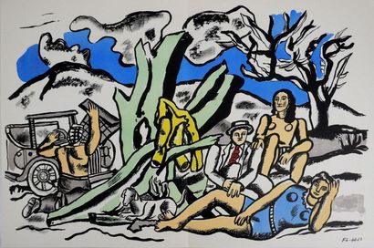 Fernand LEGER (1881-1955)
Travelers in the...