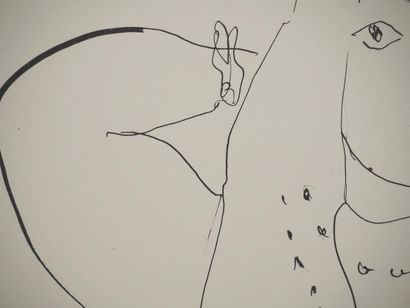 D'après Henri MATISSE (1869-1954)
La femme...