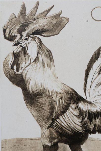 Mathurin MEHEUT (1882 - 1958)
Le Coq, 1911
Lithographie...