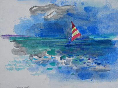 Maurice GENIS (1925-2013)
Windsurfing
Original...