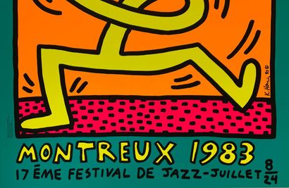 Keith HARING (1958-1990)
Swing Green: Montreux...