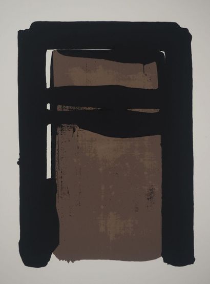Pierre SOULAGES (1919-2022) 
Serigraph n°10,...