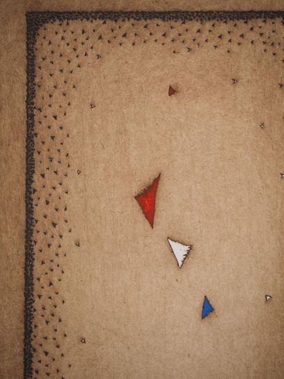 Arthur Luiz PIZA (1928-2017)
Triangles tricolores,...