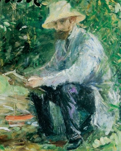 Berthe MORISOT (1841-1895)
Eugène Manet et...