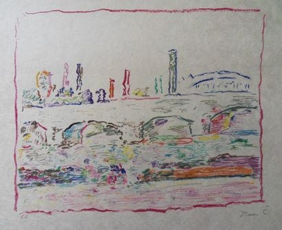 Marko CELEBONOVIC (1902-1986)
Le pont des...