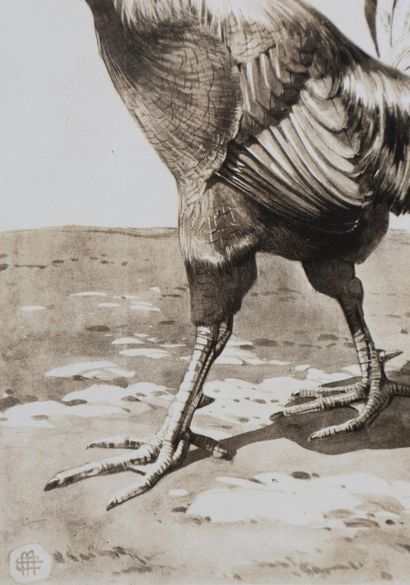 Mathurin MEHEUT (1882 - 1958)
Le Coq, 1911
Lithographie...
