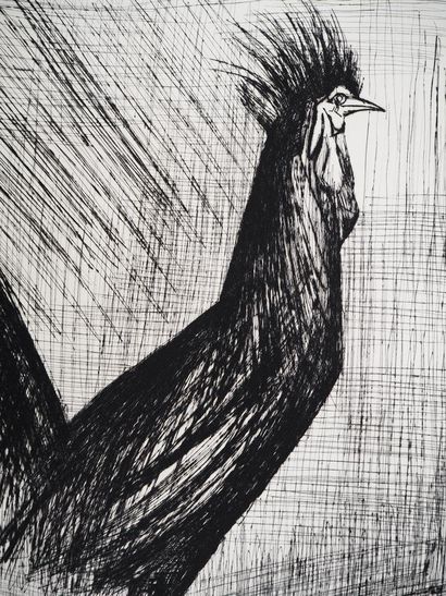 Bernard BUFFET (1928-1999)
The rooster, 1959
Original...