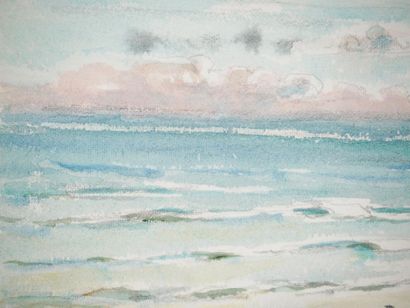 René LEVERD (1872-1938)
Bathing under the...