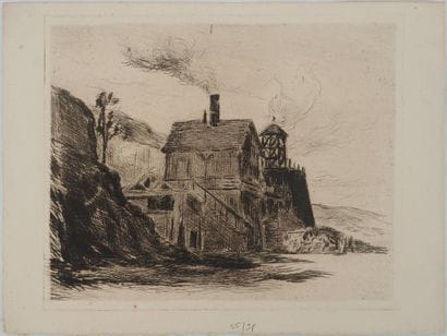 Maximilien LUCE (1858-1941)
House by the...