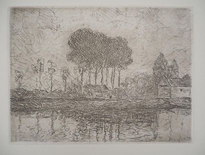 Maxime MAUFRA (1861-1918)
Paysage des Andelys...