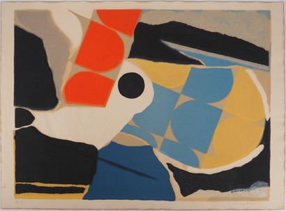 Max PAPART (1911-1994)
Espace aérien, 1974
Gravure...