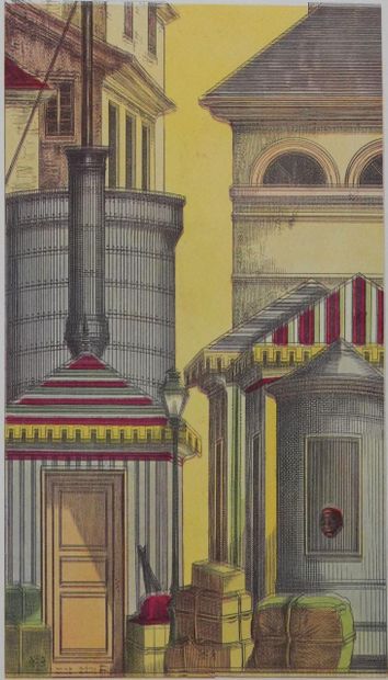 Max ERNST (1891-1976)
Luggage on the docks,...