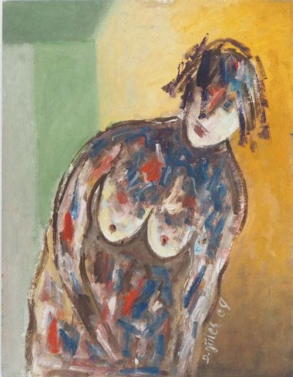 Diyap GÜLER (1960-2014)
Nude woman with short...