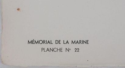 MARIN MARIE (1901- 1987)
Les petits bâtiments,...