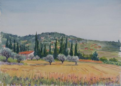 Salomon Alfred BOISECQ (1901-2005)
Olive...