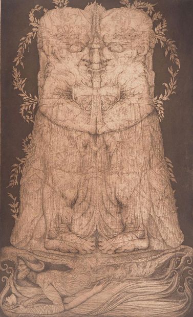 Ernst FUCHS (1930 - 2015)
The original Kabbalah:...