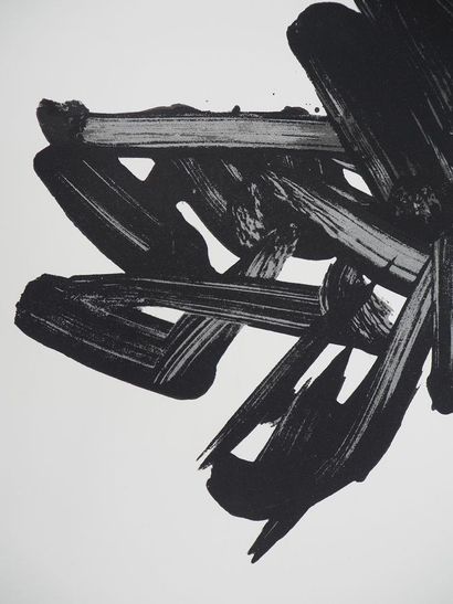 Pierre SOULAGES (1919-2022)
Lithograph n°17,...
