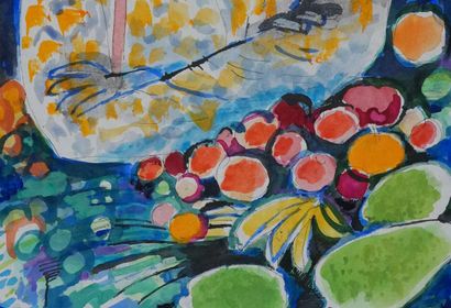 Maurice GENIS (1925-2013)
The fruit seller
Original...