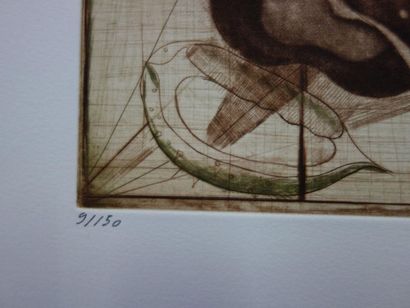 Brigitte COUDRAIN
Onions, 2001
Original etching
Signed...
