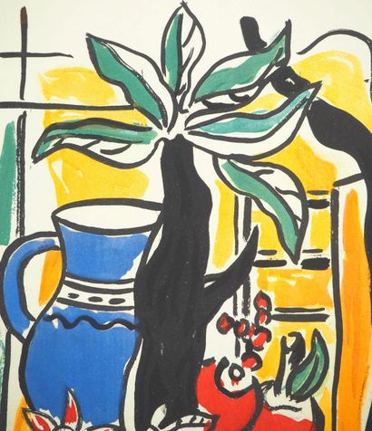 Fernand LEGER (1881-1955)
Nature morteau...
