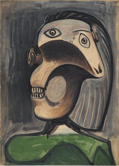After Pablo PICASSO (1881-1973)
Portrait...