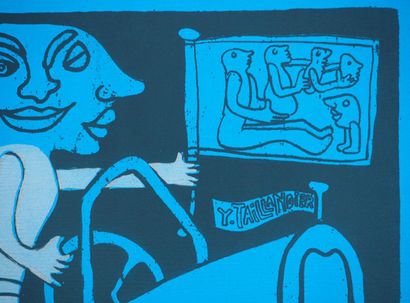 Yvon TAILLANDIER (1926-2018)
The Traveler,...