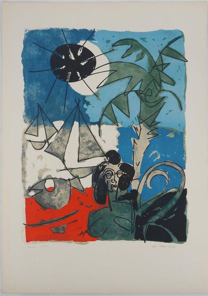 Claude VENARD (1913-1999)
Woman by the sea
Original...