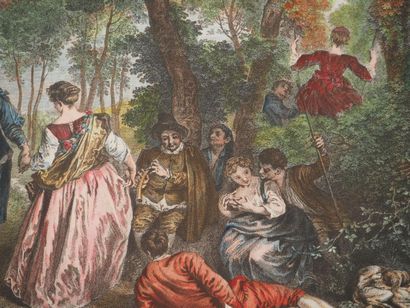 Antoine WATTEAU (1684-1721)
Pastoral Pleasure
Original...
