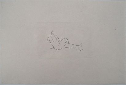 Amedeo MODIGLIANI (1884-1920)
Femme allongée...