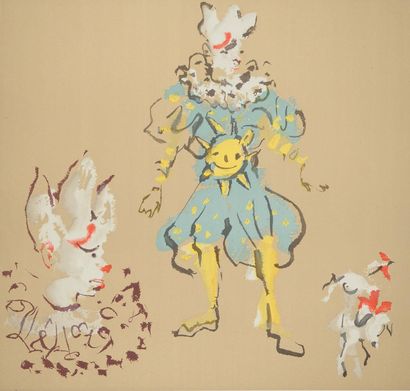Christian BERARD (1902-1949)
Theater: Clown...