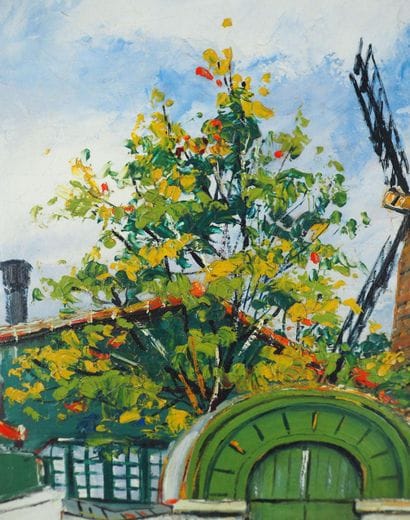 Elisée MACLET (1881-1962)
Montmartre: Moulin...