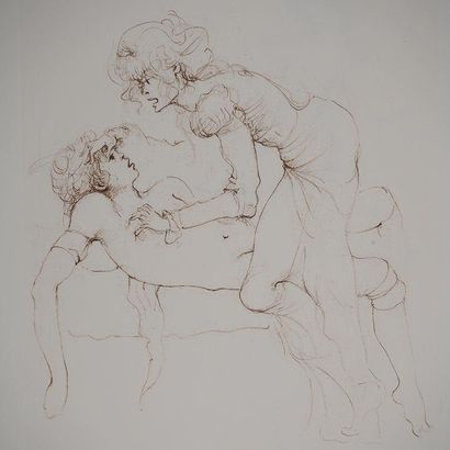 Leonor FINI (1908-1996)
Domination, 1972
Original...