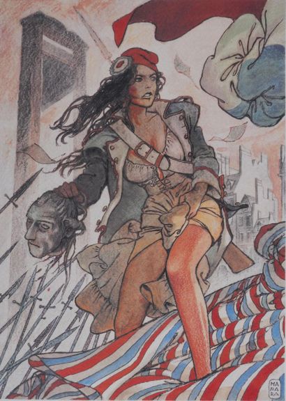 Milo MANARA (b. 1945)
La Révolution, Le rayon...