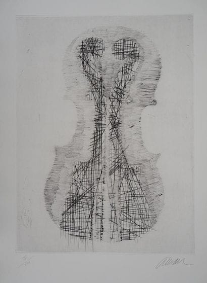 ARMAN (Arman Fernandez, known as - 1928-2005)
Violin...