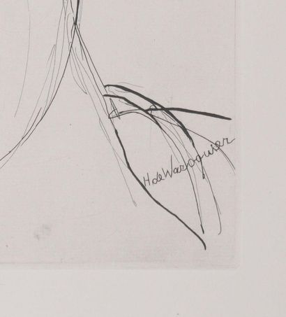 Henry DE WAROQUIER (1881-1970)
Dreaming Portrait,...
