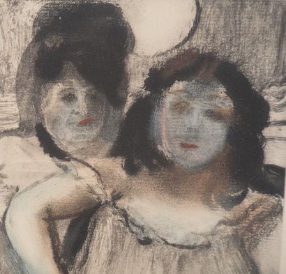 After Edgar DEGAS (1834-1917)
Courtisanes...