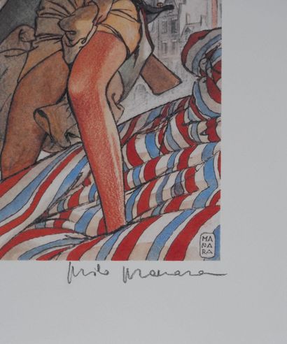 Milo MANARA (b. 1945)
La Révolution, Le rayon...