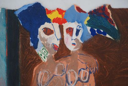 Henri GUIBAL (born 1947)
The couple
Original...